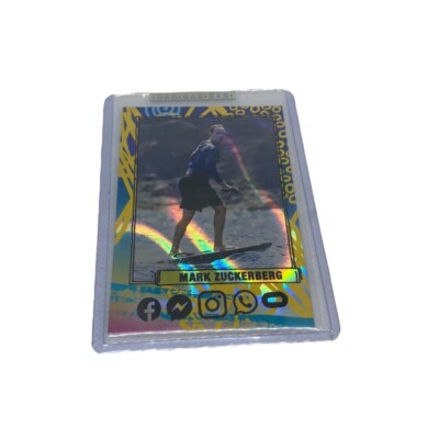 G.A.S.Trading Card Point Zuck #16 Zuckerberg NTWRK Golden Sunrise