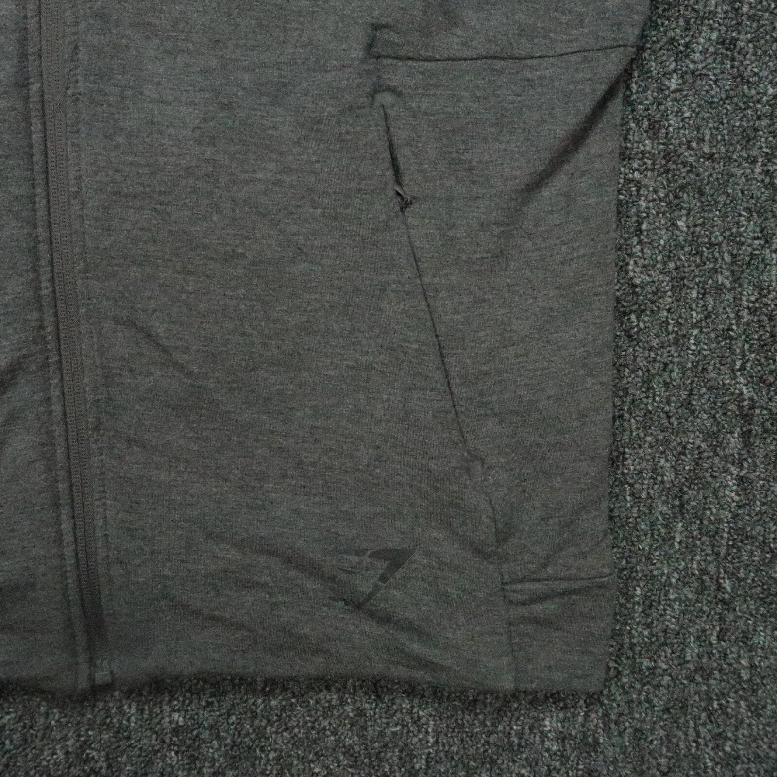 gymshark full zip pockets hooded fitness running gym hoodie