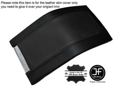 Schwarz & Leder Armlehnen Abdeckung Für Ford MUSTANG 2010-2014 Maßgefertigt Neu