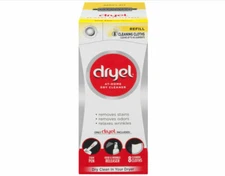 Dryel At-Home Dry Cleaner Refill Kit - 8 Cleaning Cloths（box damaged）