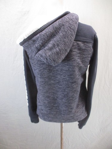 Abercrombie&Fitch Size 15/16 Kids Unisex Zip Up Sherpa Lined Athletic Jacket 844 - Picture 4 of 9