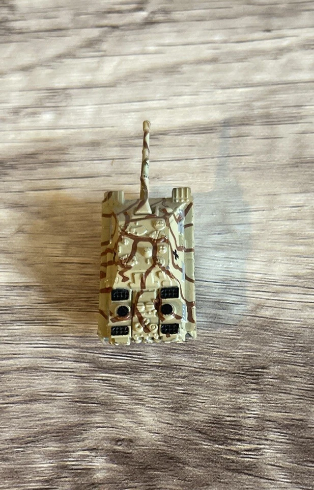 Vintage Micro Machines Jagdpanther V Mini Tank Military Army Desert Camo. 1987 - Image 2 of 4