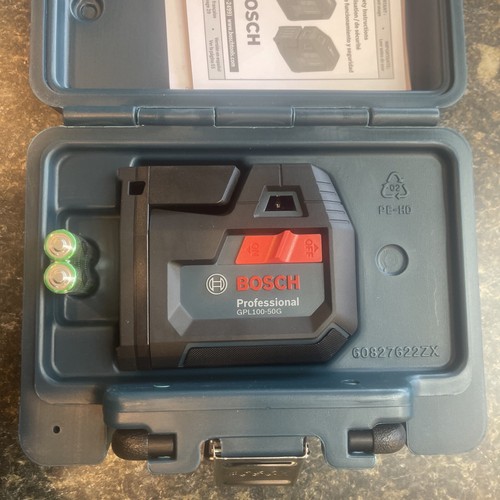 Bosch GPL100-50G 5-Point Self-Leveling Laser 125ft with VisiMax Technology NEW - Picture 18 of 18