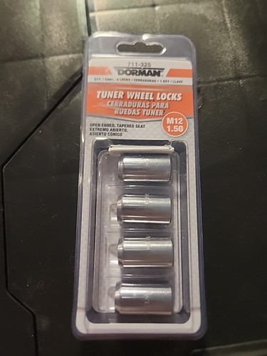 New Wheel Tuner Wheel Lock Set with Key Dorman 711-325 12mm - 1.50 - Picture 12 of 12