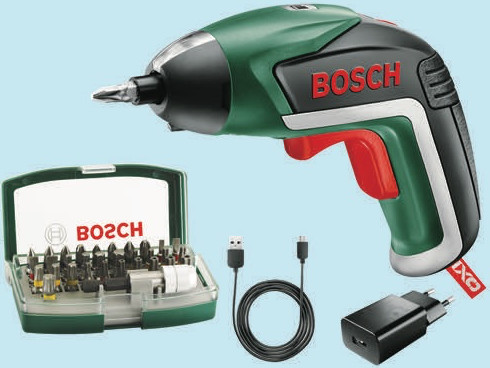 AVVITATORE IXO BOSCH RAINBOW SET CON 32 BIT