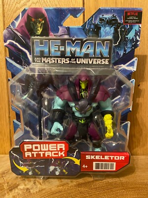 MOTU He Man Power Attack Skeletor figure (022)