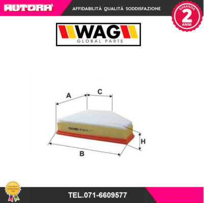 WA0329 air filter (BRAND-WAG).
