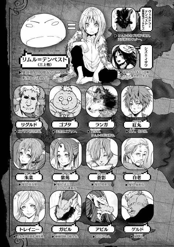 One of the best manga's tables : r/TenseiSlime