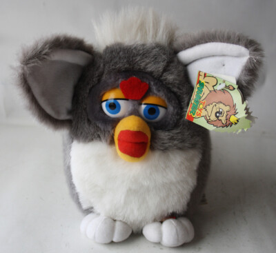 VINTAGE 90'S FURDY PURBY POOPI FOOBI FURBY KO BLUE EYES WITH
