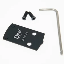 	DPP Titanium Adapter Plate for Glock 43X/48 MOS Hellcat OSP Holosun 407K/507K	