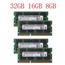 Micron 32GB 16GB 8GB 2Rx8 PC3L-12800S DDR3L 1600MHz 204-Pin Laptop Memory SDRAM