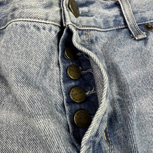 Current/Elliott Jeans Button Fly Embroidered Baggy Womens Mens 40X30 Blue Cotton - 第 5/14 張圖片