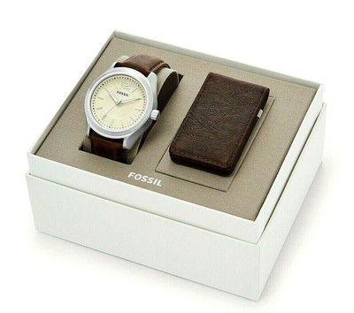 NIB Fossil BQ2338 Editor Three-Hand 