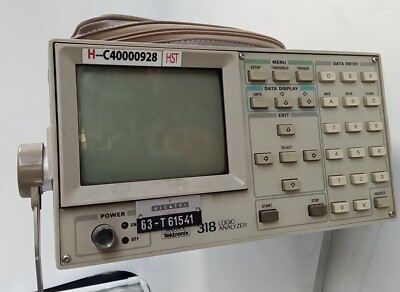 Sony Tektronix 318 16 Channel Logic Analyser With Probe P6451 (8-Channel)