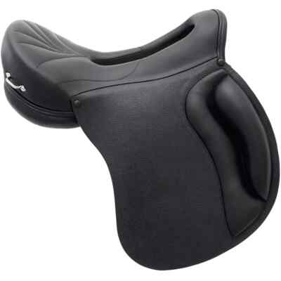 Endurance Leather Horse Saddle Light Weight Black 15'' to 18''