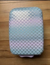 Pre-Owned Girls Pink Rainbow Carry On Suitcase