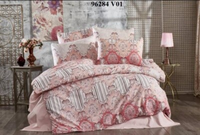 Sehr schöne Bettwäsche 2 Teile (135×200/80×80) aus 100 %Baumwolle. Neu mit Etike