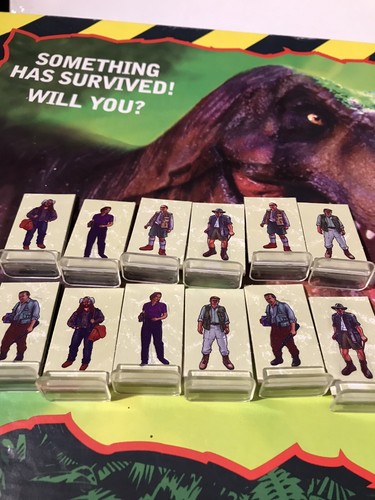 1996 Jurassic Park The Lost World Site B 3D Brettspiel MB komplett, aber kein Handbuch - Bild 11 von 12