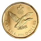 🇨🇦 Canada 1 Dollar Coin Olympic Lucky Loonie, 2006