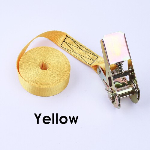 1/3/4/5M Adjustable Tie Downs Lashing Straps Metal Buckle Luggage Cargo Bag Belt - Picture 25 of 64