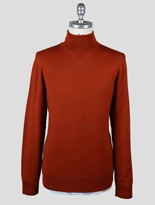 Gran Sasso Brown Virgin Wool Pl Sweater Turtleneck G2S397 Man