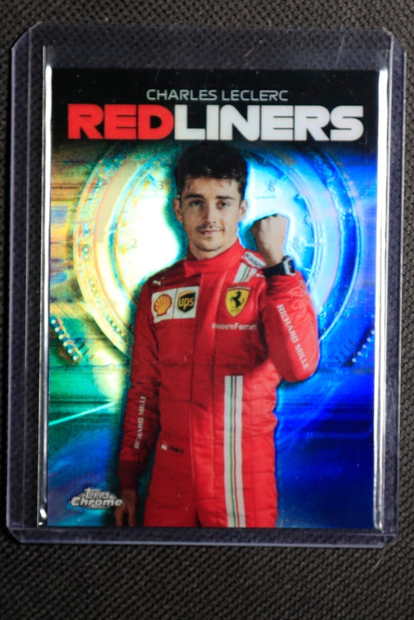 2021 Topps Chrome Formula 1 Charles Leclerc Redliners RL-7 F1 Ferrari