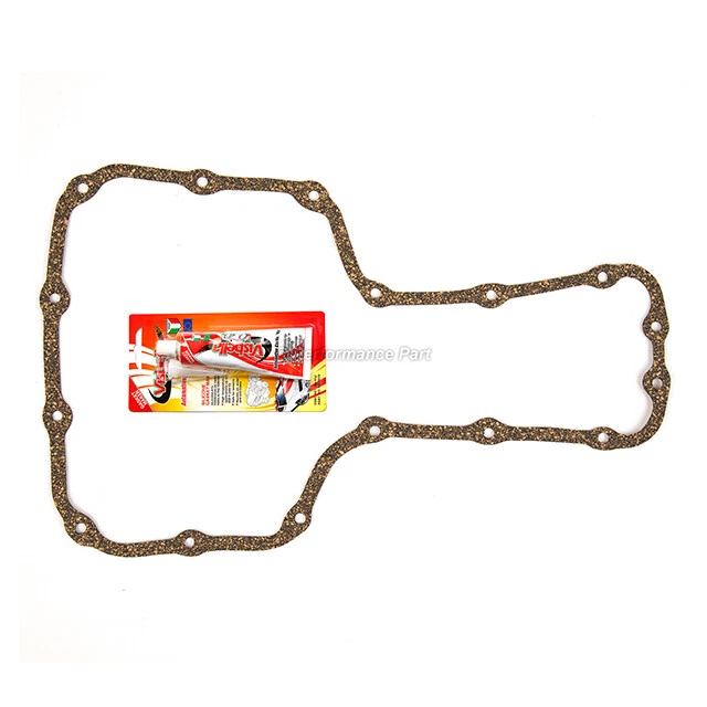 Junta de cárter de aceite apta para 98-08 Toyota Corolla Celica Matrix Pontiac 1.8L 1ZZFE 2ZZGE Foto 2 de 2