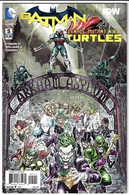 Batman/Teenage Mutant Ninja Turtles #5 (2016) Freddie E. Williams II Cover