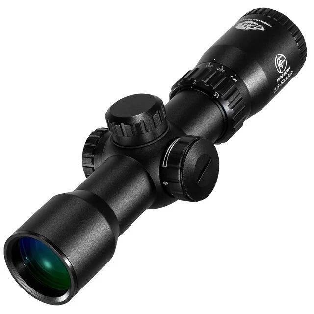 1.5-5X32 IRG Crossbow Short Hunting Riflescope Red /Green Illuminated Sights - Image 2 of 4