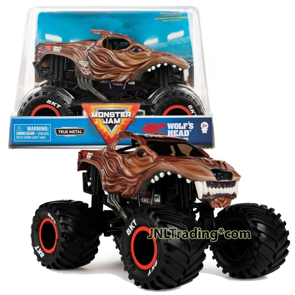 Spin Master * Monster Jam 1 24 2021 Wolf's Head Motor Oil