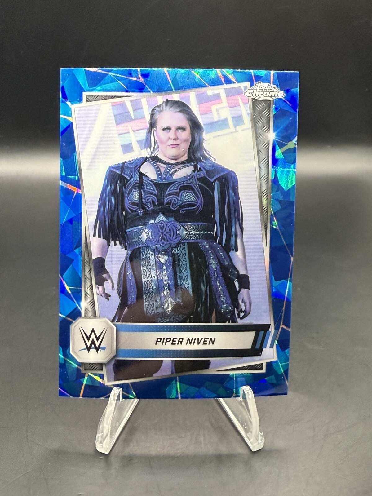 2025 Topps Chrome Sapphire Edition WWE Wrestling #152 Piper Niven Card