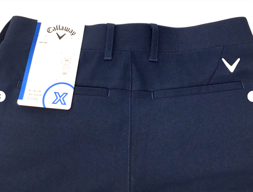 $75 Callaway Kid's Stretch Classic Golf Pant Polyester Dark Blue size M - Picture 2 of 2