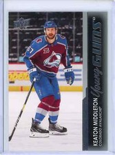 2021-22 Upper Deck #211 Keaton Middleton YG Young Guns RC Penguins