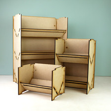 Ribbon Tape Washi Storage Stand Display Kit - upto 10cm rolls- Double Single