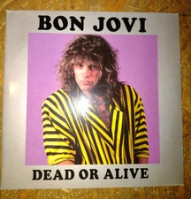 Bon Jovi Dead or Alive 2 x LP Red/Yellow Limi...