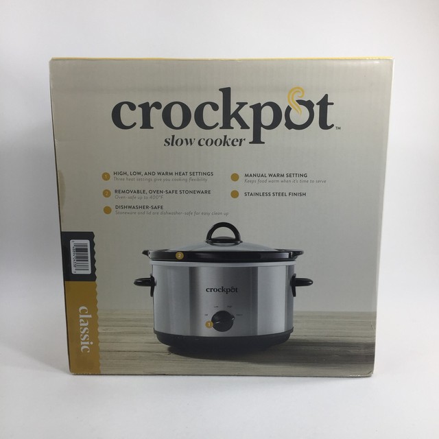 CrockPot SCR450S 4.5Q Slow Cooker for sale online eBay