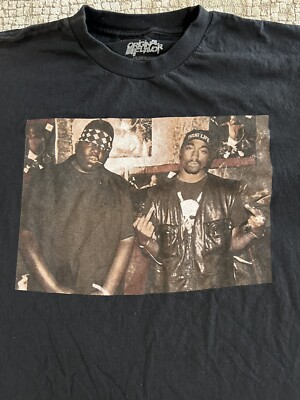 2Pac Notorious B.I.G. Tシャツ Tupac Shakur Biggie Smalls T-shirt 2Pac Notorious B.I.G.