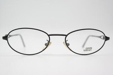 Vintage Glasses GIANNI VERSACE G83 Black Oval Eyeglass Frame