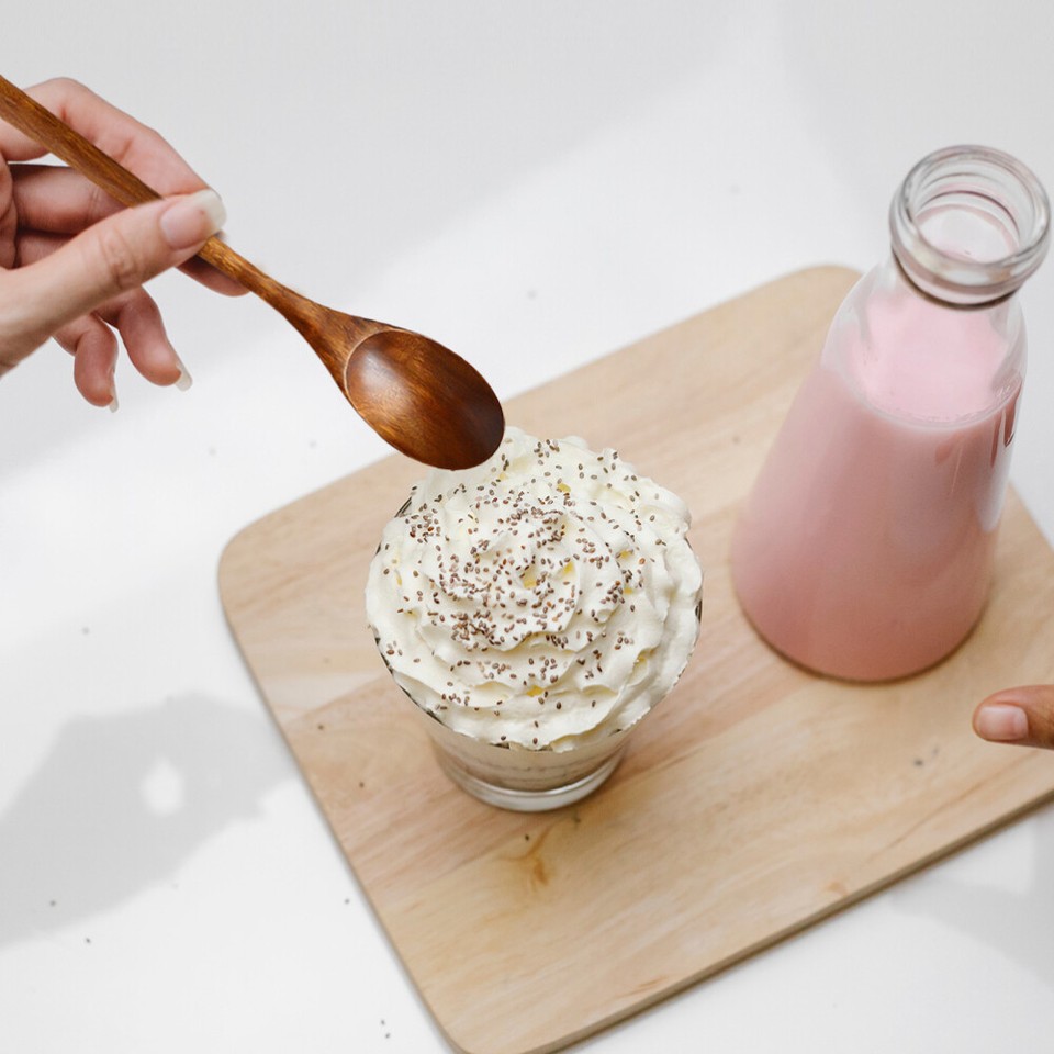 Salad Serving Utensil Wooden Fork and Spoon Restaurant Utensils Server