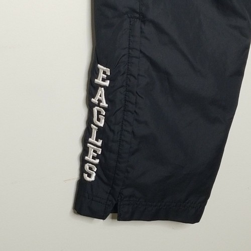 Youth Sport Tek Track Wind Pants YL Black Athletic Lined Zip Leg EAGLES Pockets - Picture 5 of 9