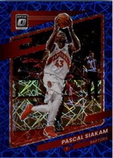 2021-22 Donruss Optic Blue Velocity #123 Pascal Siakam - NM-MT