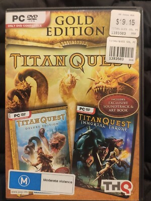 Titan Quest Gold Edition Windows PC-DVD ROM 