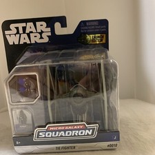 Star Wars Micro Galaxy Squadron TIE FIGHTER Vehicle with Pilot #0010- Series 1