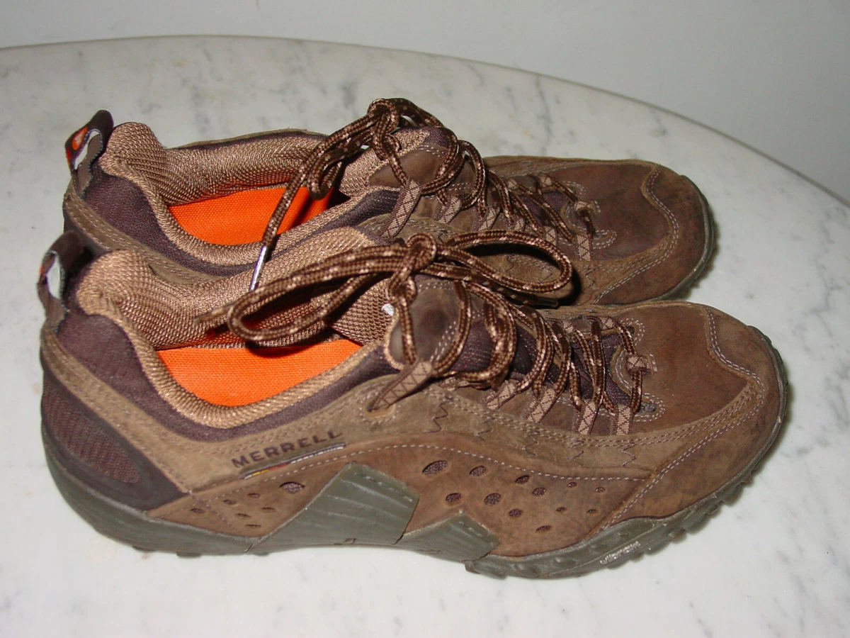 Medic Diktere tredobbelt Mens Merrell Intercept J75117 Urban Dark Brown Trail Hiking Shoes Size 10.5  | eBay