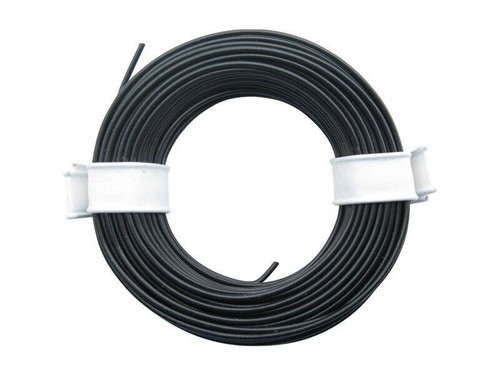 Klingeldraht Kupferschaltdraht 0,5mm 1-adrig Kabel 100 Meter 10 Farben 10m SET - Bild 10 von 11