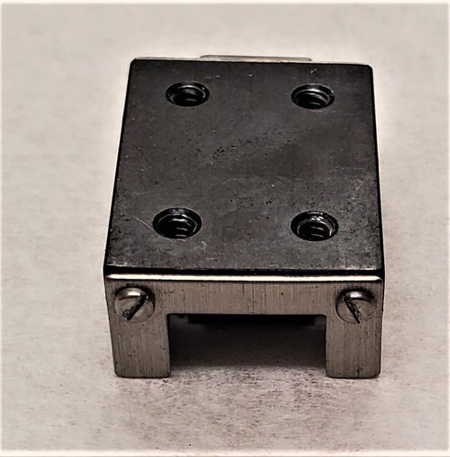 DEL-TRON RE-1 CROSSED ROLLER LINEAR SLIDE BALL ROLLER RAIL 1" TRAVEL - Picture 4 of 5