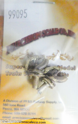 Precision Scale #99095 (Large Scale) Blow-off Cocks, Bird Ancher, 1/2'' Scale