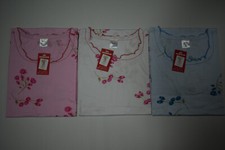 Damen Nachthemd Nachtwäsche Nachtkleid   100%Baumwolle...Größe M,L,XL, XXL,3XL