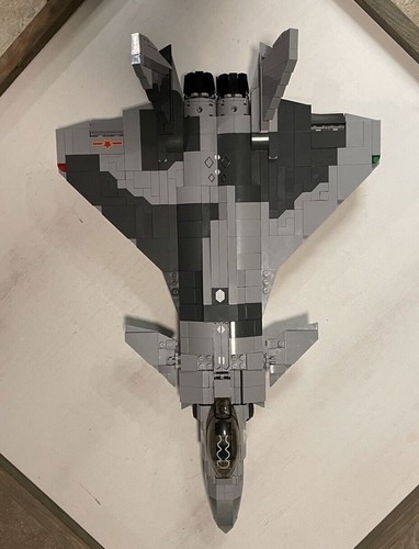 J-20 J20 Stealth Fighter Jet Building Blocks MOC Military 926 piece model Bricks - Picture 14 of 22