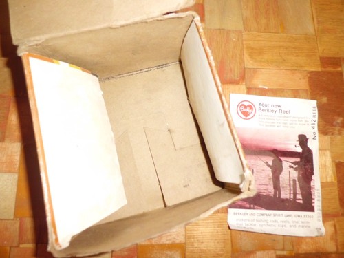 Box for Vintage Berkley 412 Spinning Reel made in USA - Picture 3 of 3